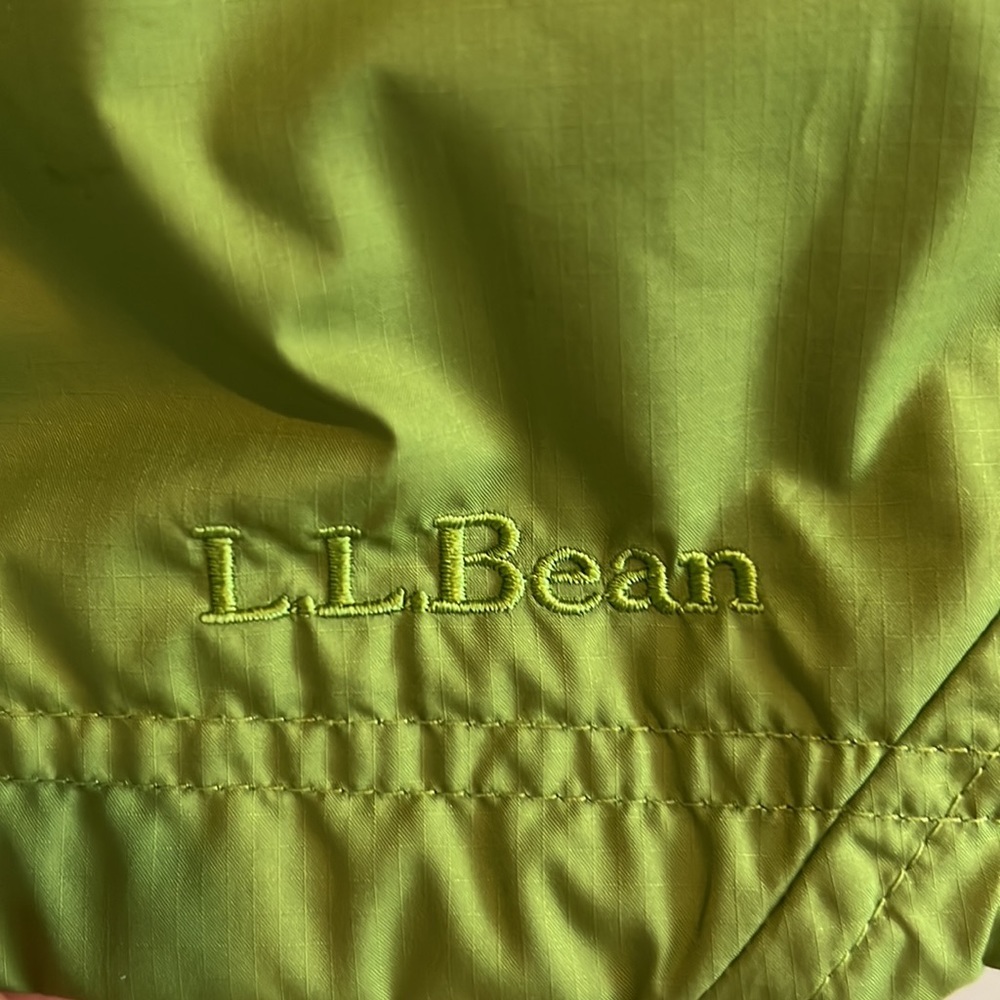 Ll Bean Pullover Rain Jacket Euc - image 5